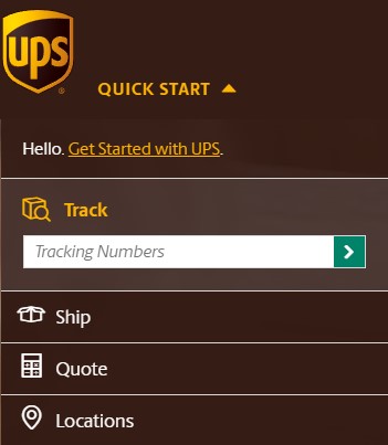 ups first class tracking